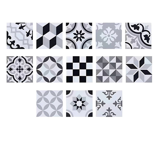 Monochrome (13 Unique Tiles)