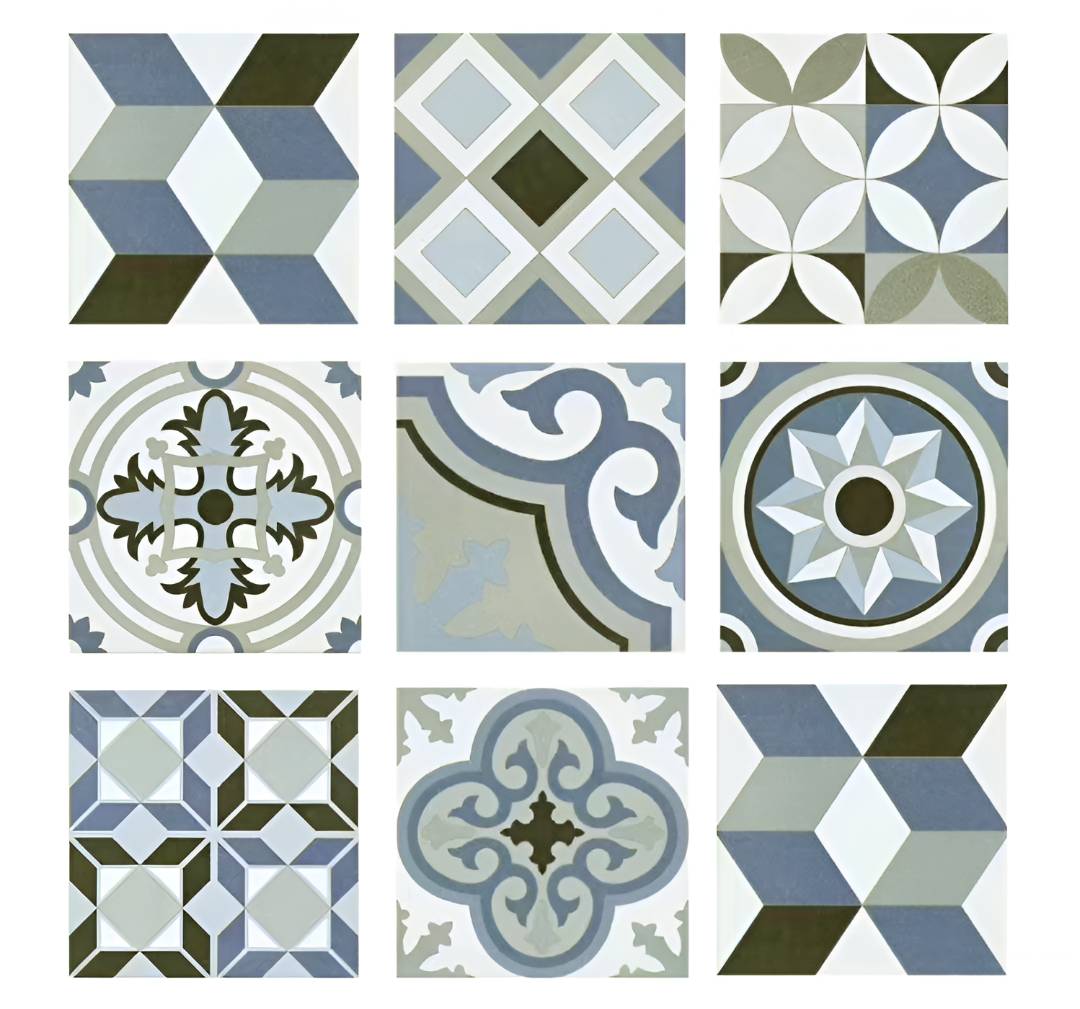 Mykonos (8 Unique Tiles)