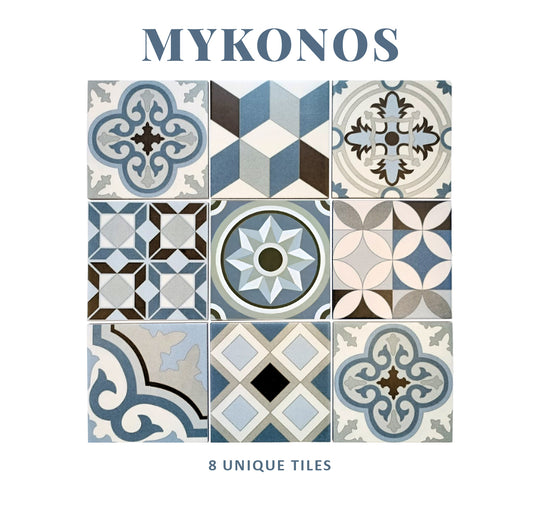Mykonos (8 Unique Tiles)
