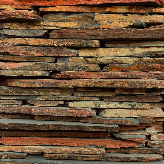 Rich Autumn Strip Walling